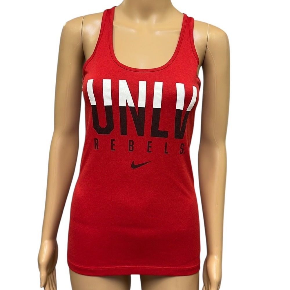 Nike UNLV Rebels Dri Fit Red Racerback Tank Top Womens XS